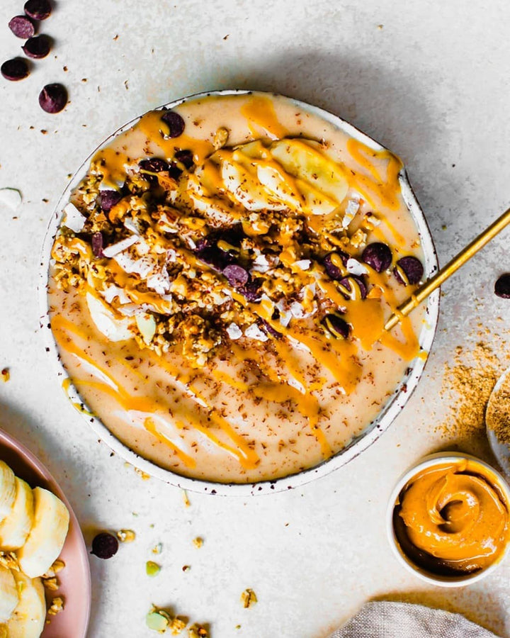peanut butter collagen smoothie