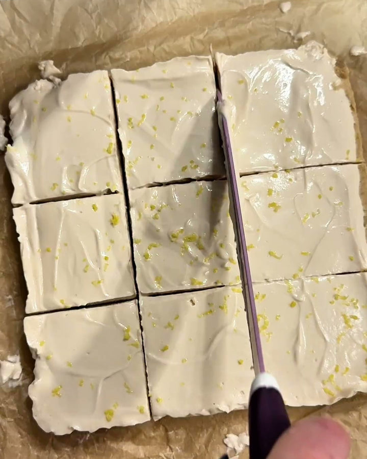 No-Bake Lemon Yogurt Bars