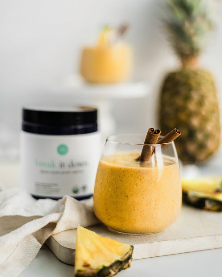 Spiced Pineapple Smoothie