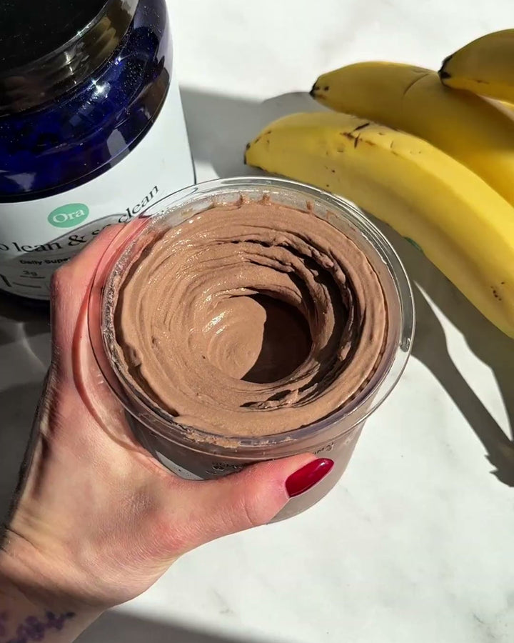 Chocolate Protein Nice Cream