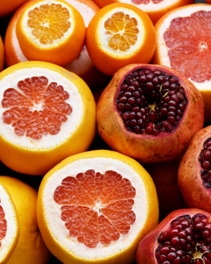 Blood Oranges Pomegranates Alkalizing Foods