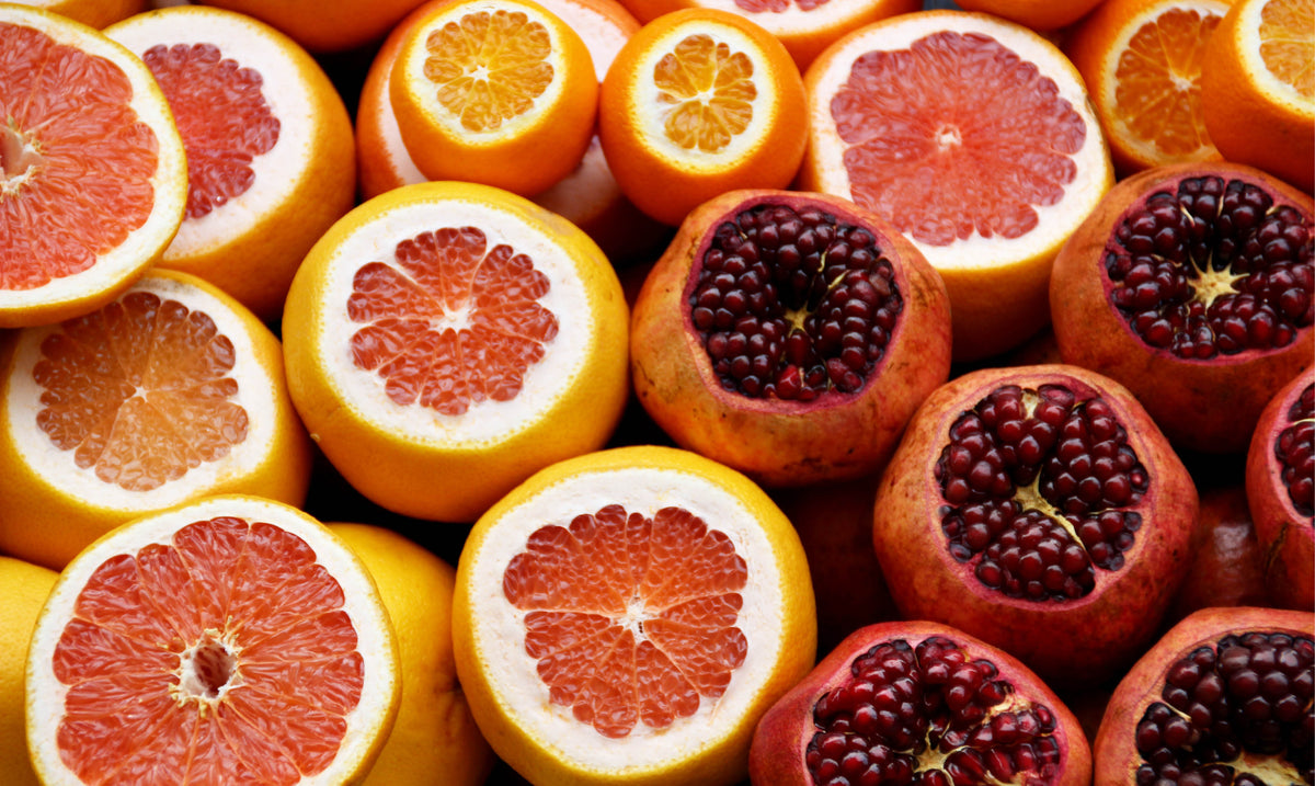 Blood Oranges Pomegranates Alkalizing Foods