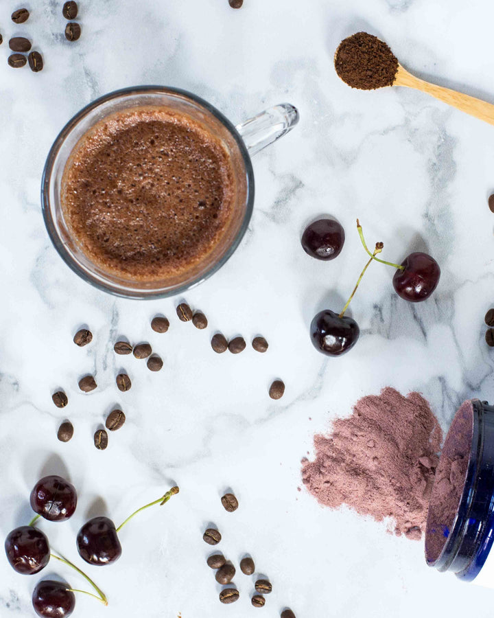 Cherry Cold Brew Smoothie