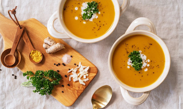 One-Pot Vegan Carrot Ginger Soup