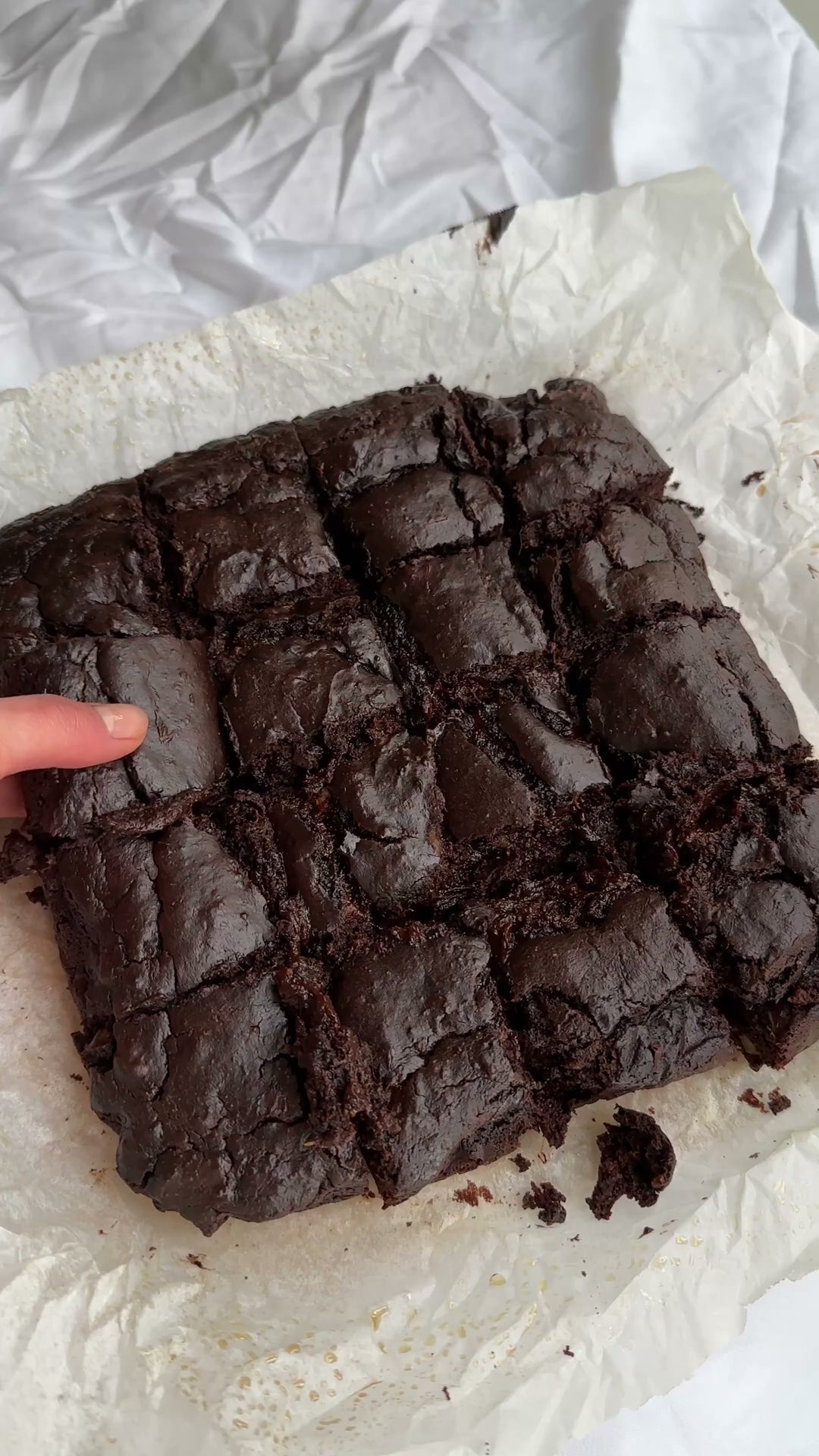 Fudgy Sweet Potato Brownies