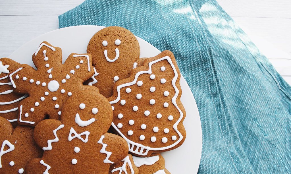 Vegan Gingerbread Protein Cookies