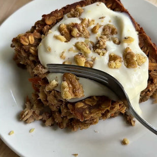 Carrot Cake Baked Oatmeal