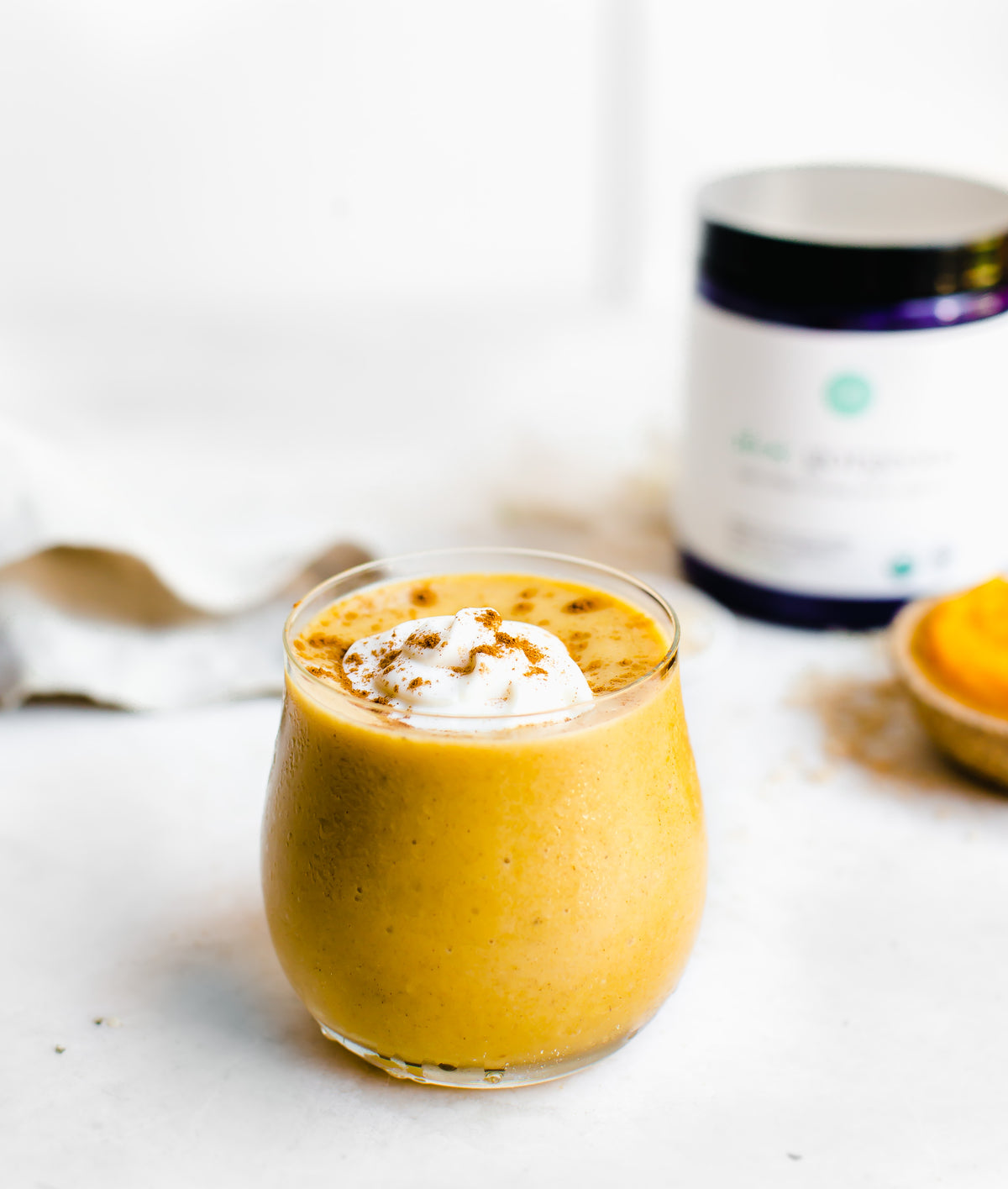 Pumpkin Pie Smoothie with Vanilla Collagen Booster