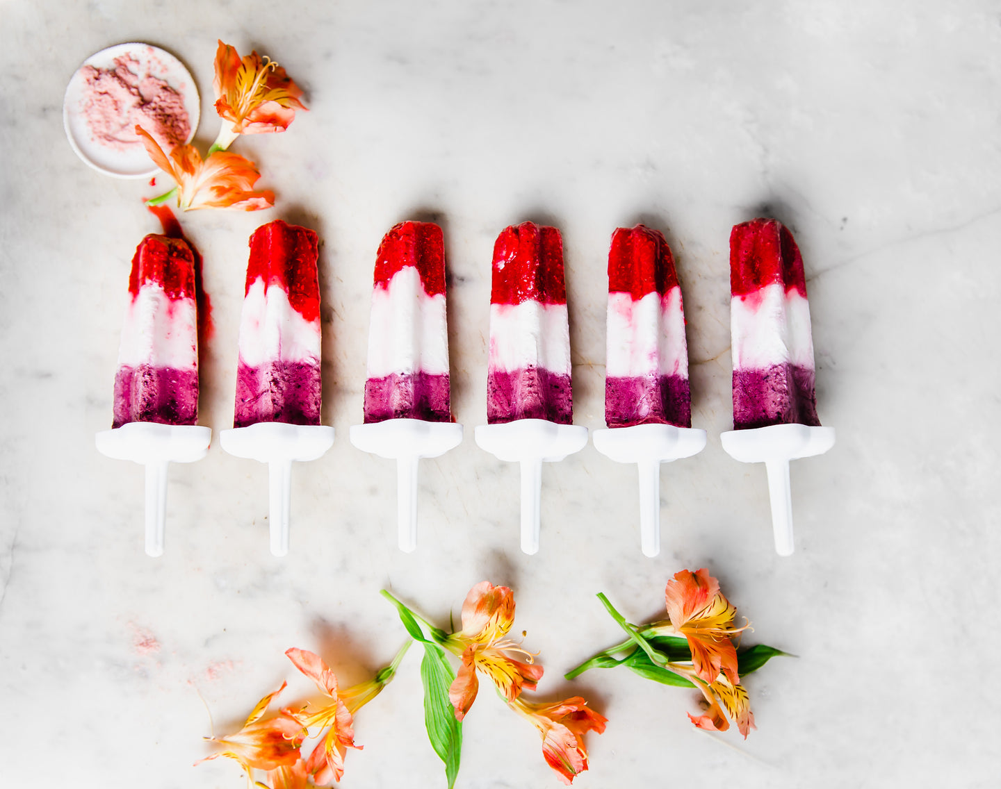 Red, White, and Blueberry Bomb Pops