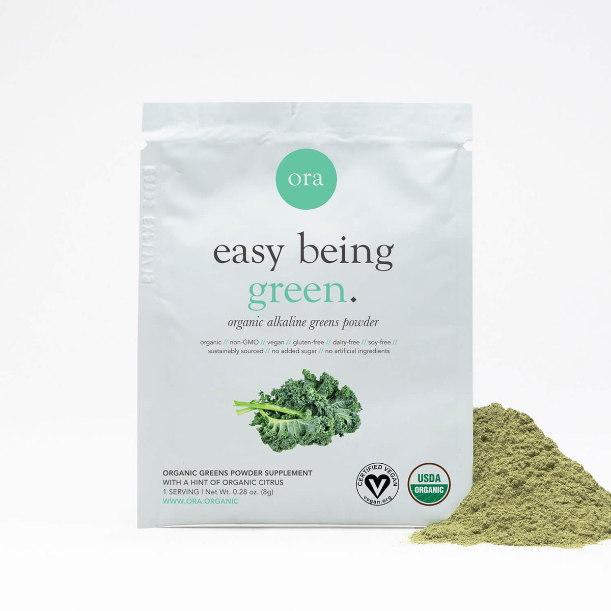 Organic Green Powder Single Serving Packet