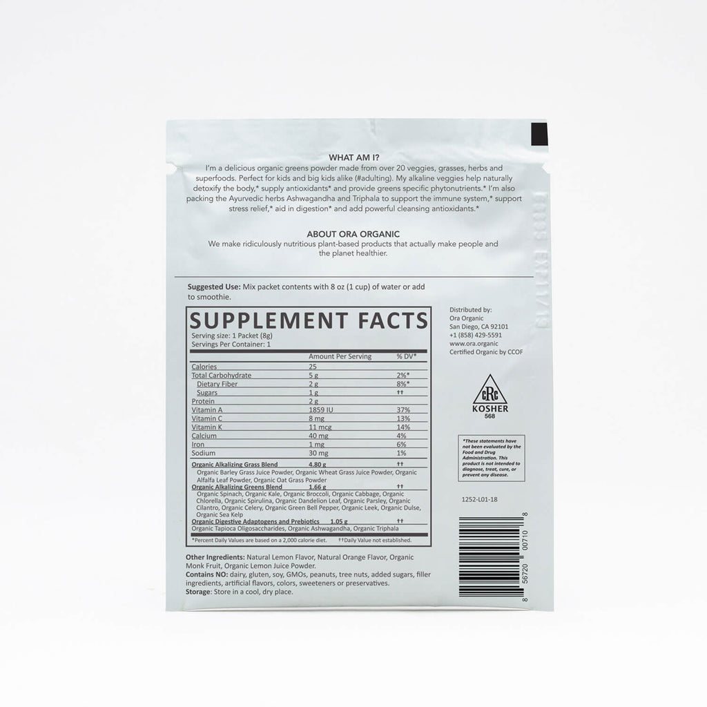 Organic Greens Powder