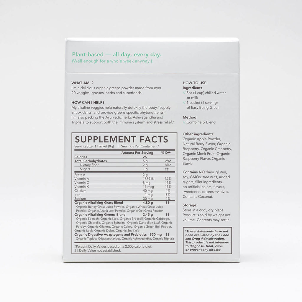 Organic Greens Powder