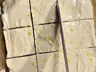 No-Bake Lemon Yogurt Bars