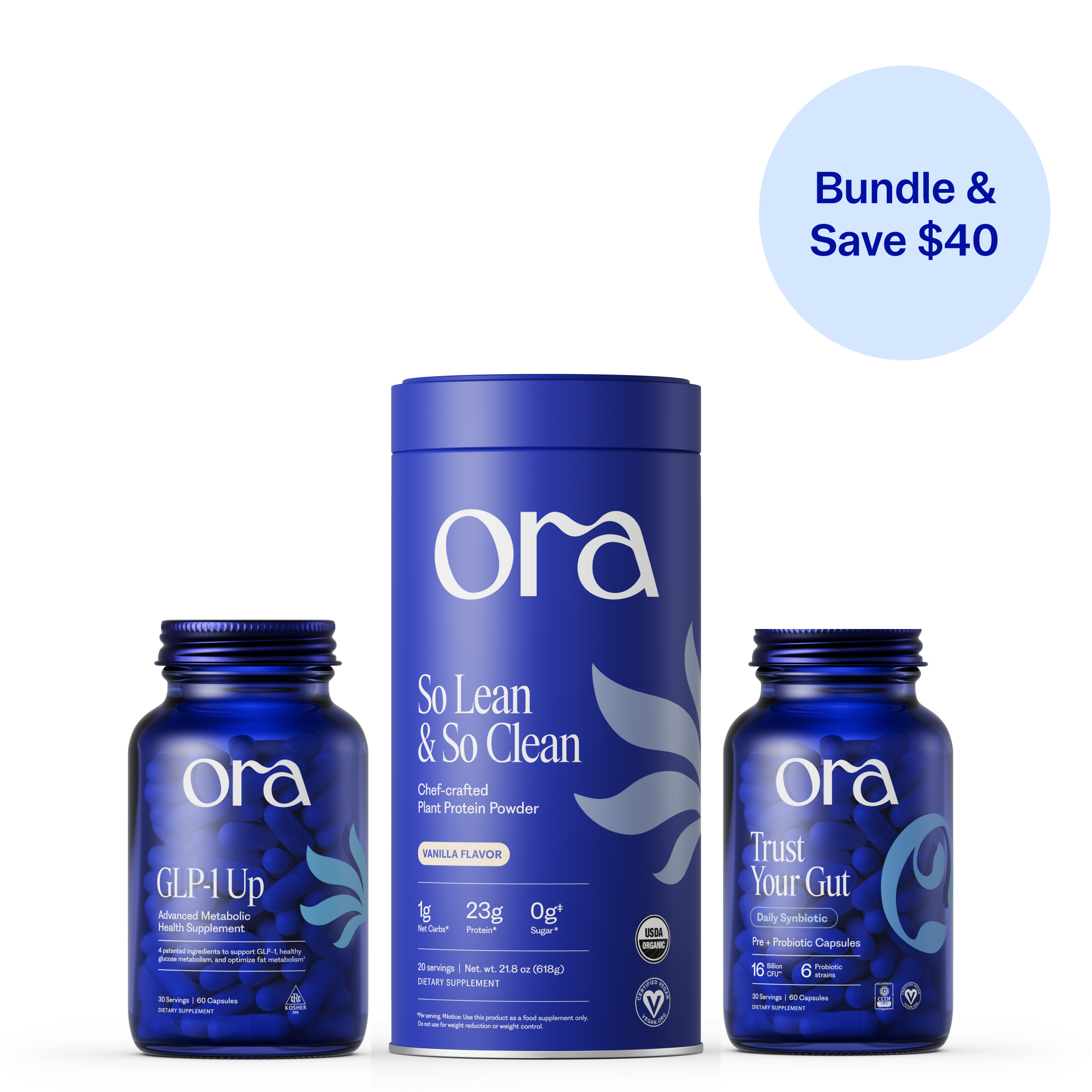 GLP 1 Support Plant Protein Synbiotic Metabolic Reset