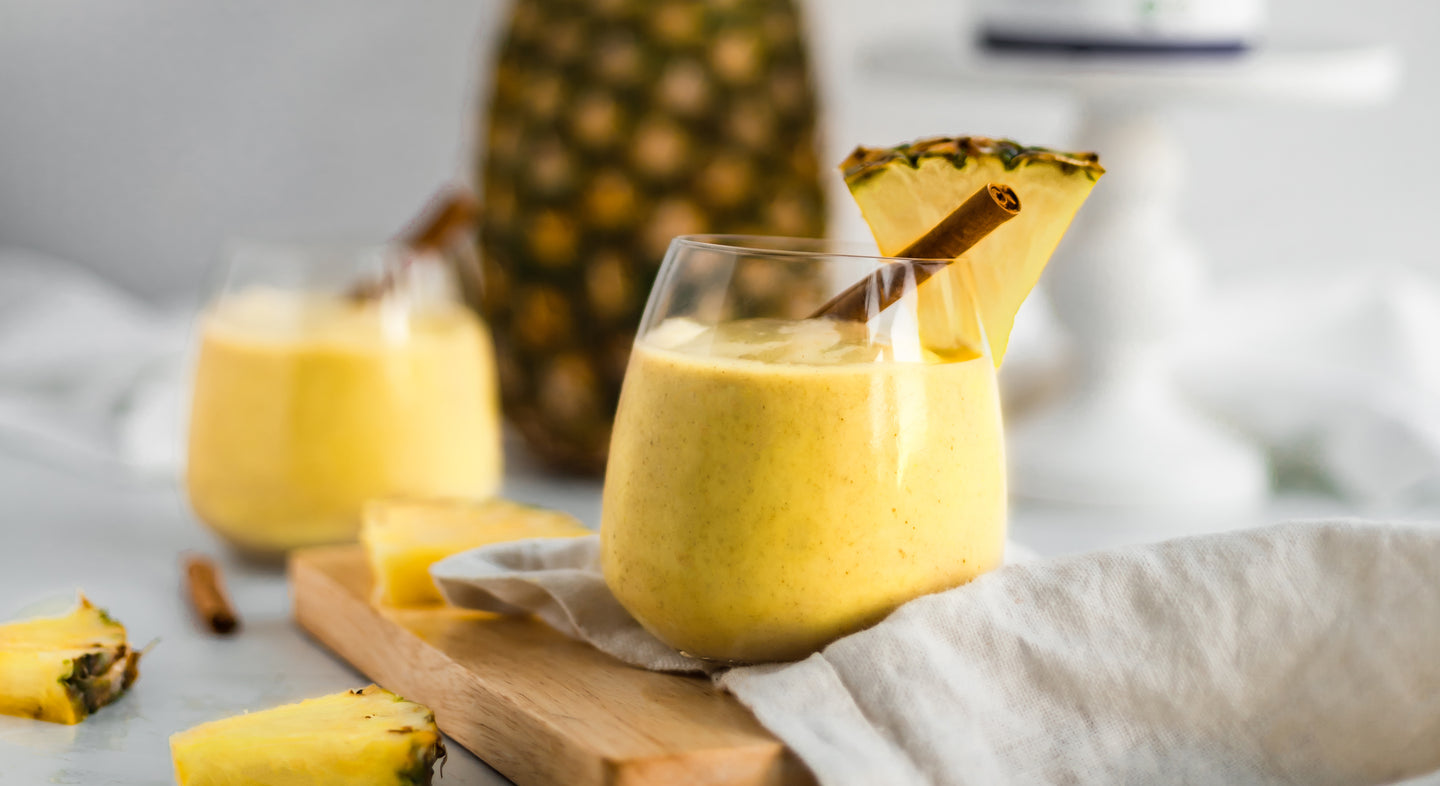 Spiced Pineapple Smoothie