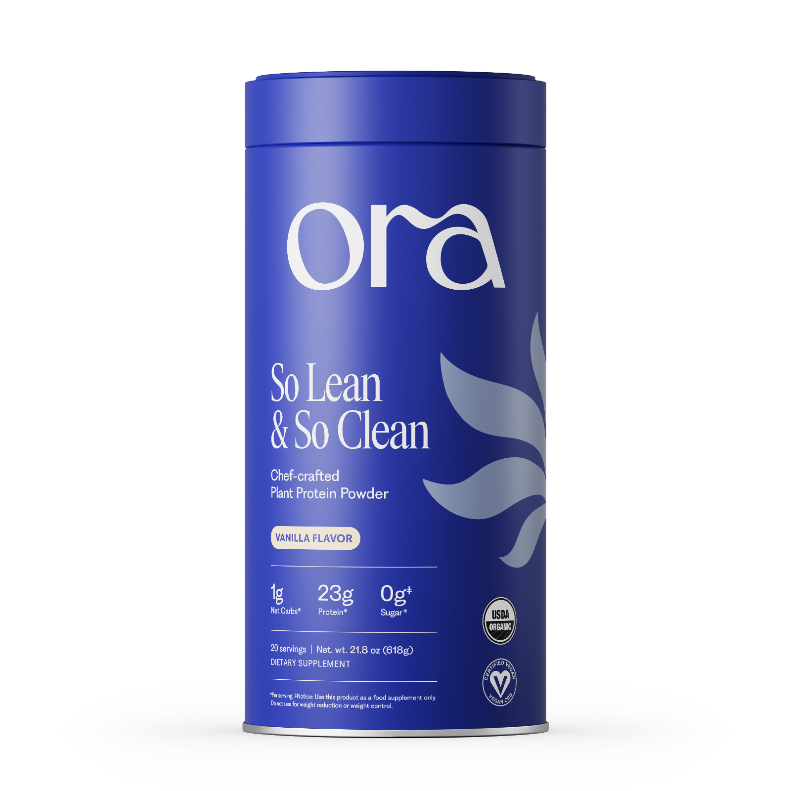 So Lean & So Clean Chef crafted Organic Vegan Protein Powder