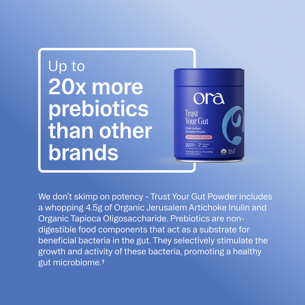 Organic Vegan Probiotic Powder with Prebiotics | Trust Your Gut