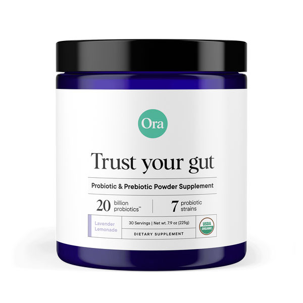 Organic Vegan Probiotic Powder with Prebiotics | Trust Your Gut