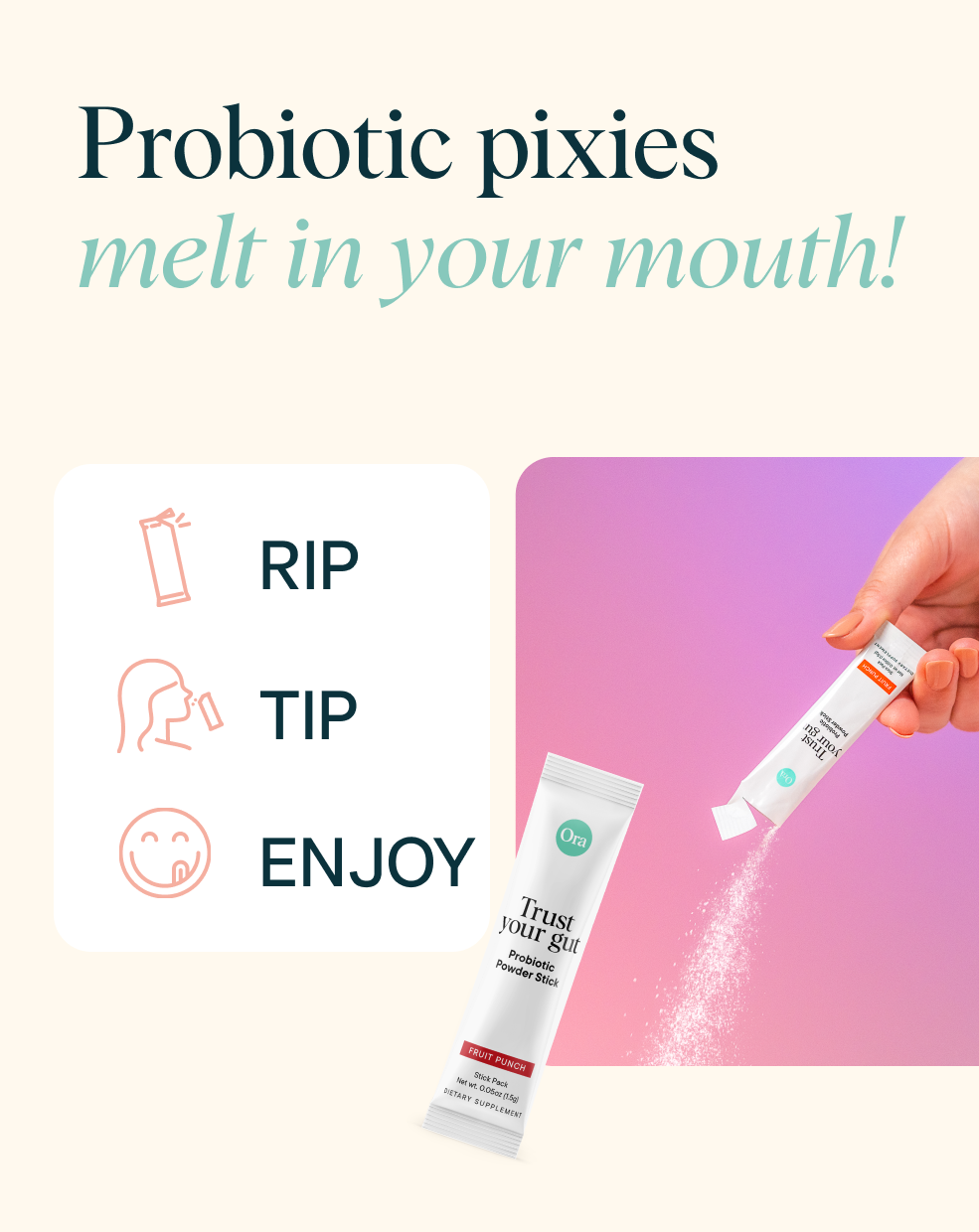 Pre + Probiotic Pixies For Adults