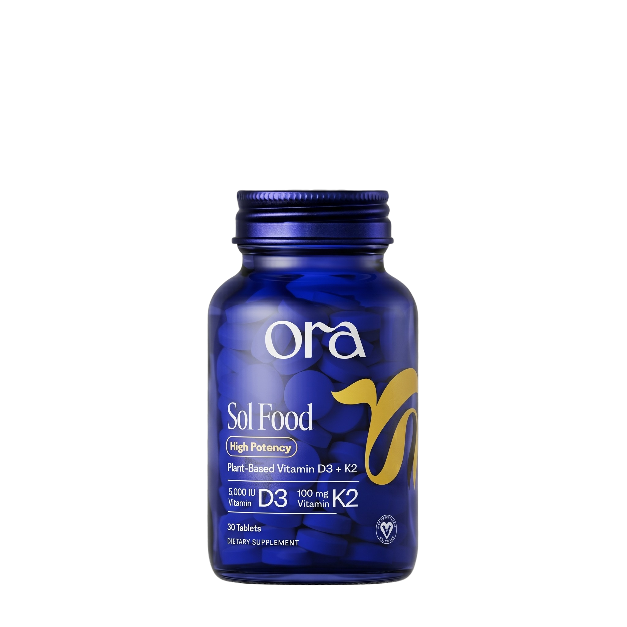 Sol Food High Potency Vitamin D3 + K2 Chewables