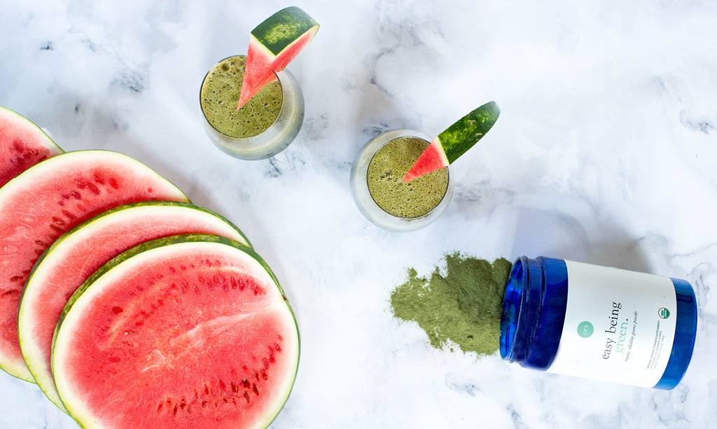 Refreshing Summer Drink: Green Watermelon-ade