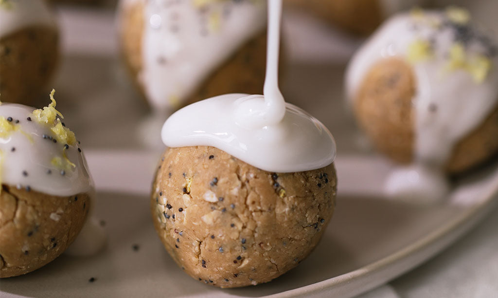 Lemon Poppy Seed Protein Ball