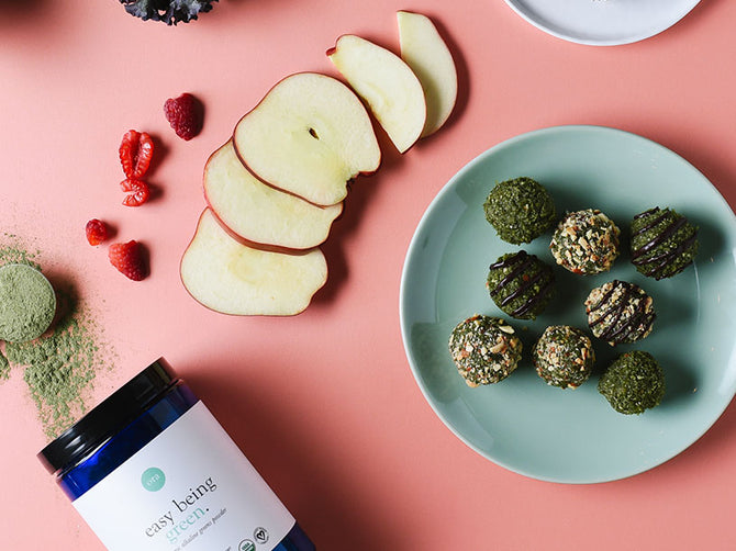 Detoxifying Superfood Green Bites