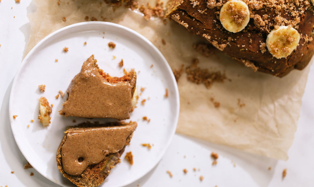 Gluten-Free & Vegan Banana Turmeric Bread