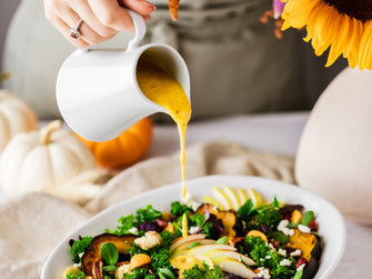 golden harvest salad dressing Recipe: Harvest Salad with Golden Balsamic Dressing Recipe
