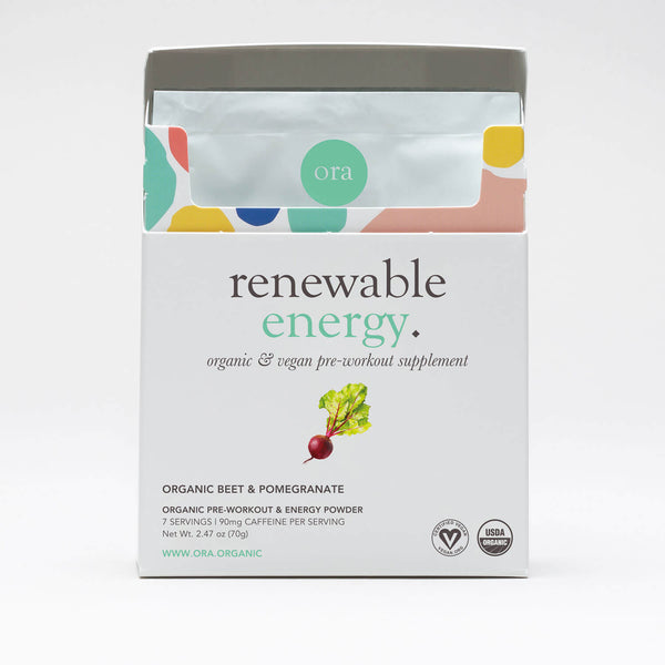 Organic Go Pre-Workout Sweet Beet Sustained Energy Blend with Adaptogens